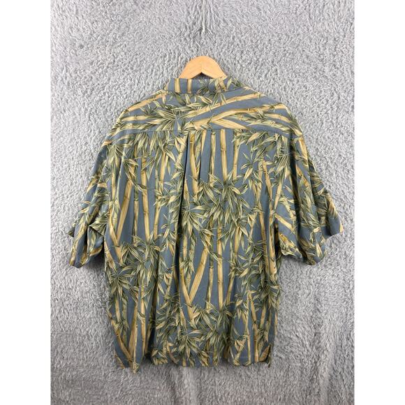 Natural Issue 3XLT Rayon Hawaiian Shirt Tropical Floral Button Down Vintage - Picture 2 of 7